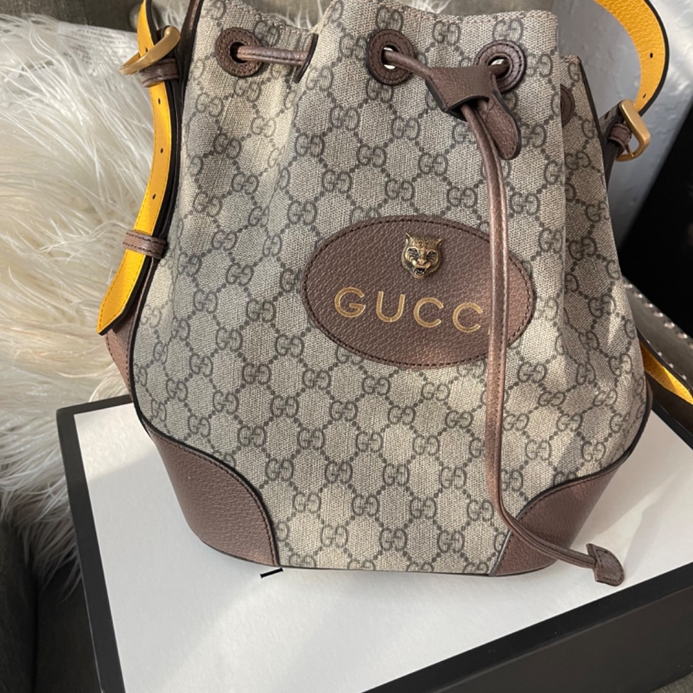 Gucci bagpack GG supreme - Picture 11 of 13